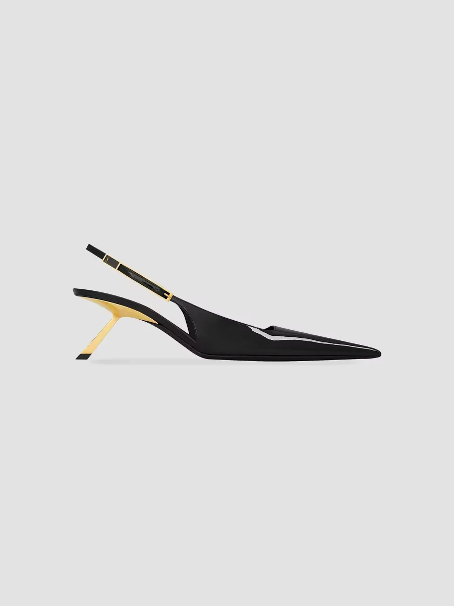 Lee Slingback Pumps in Patent Leather