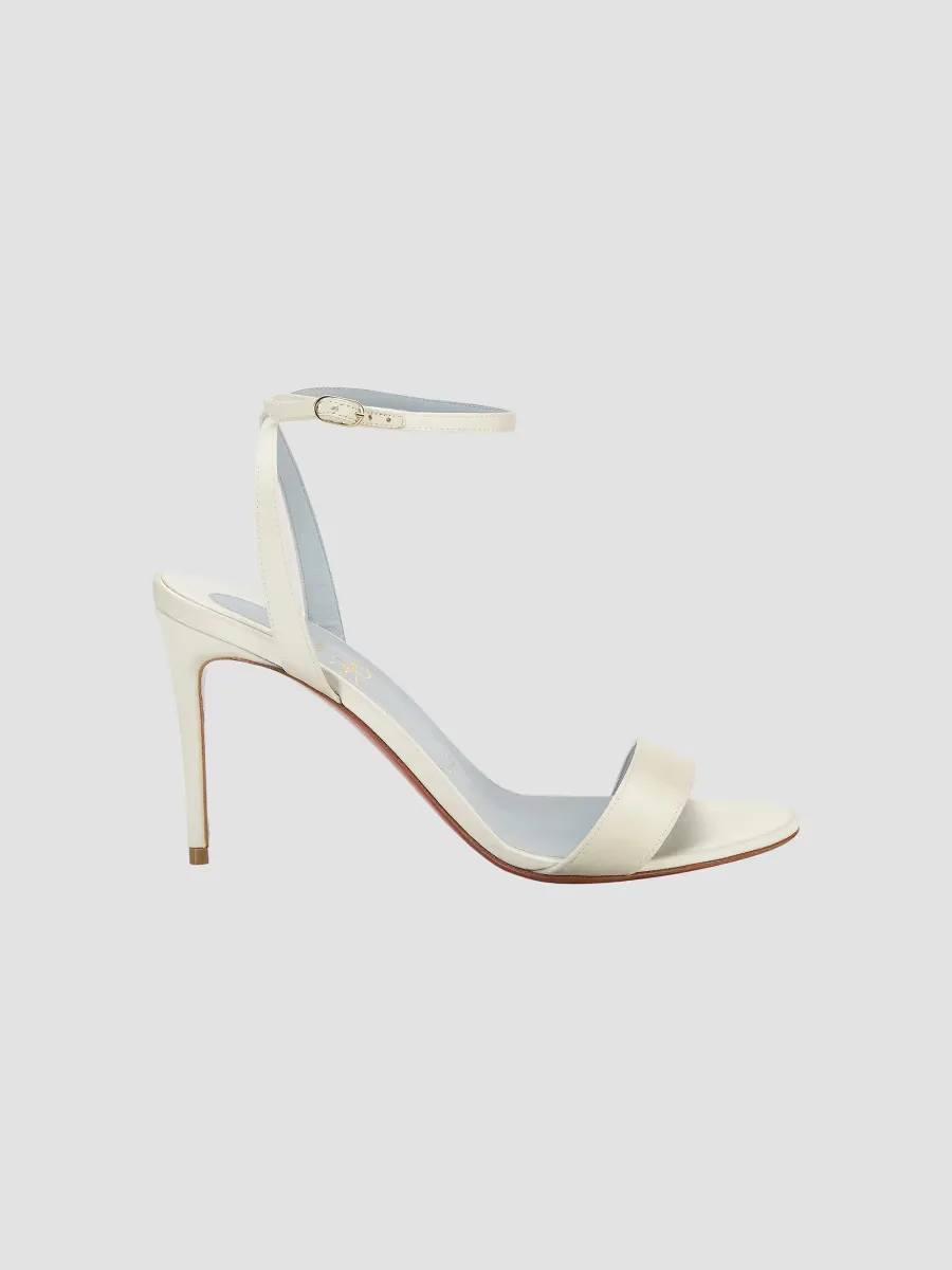 Loubigirl 85MM Satin Sandals by Christian Louboutin