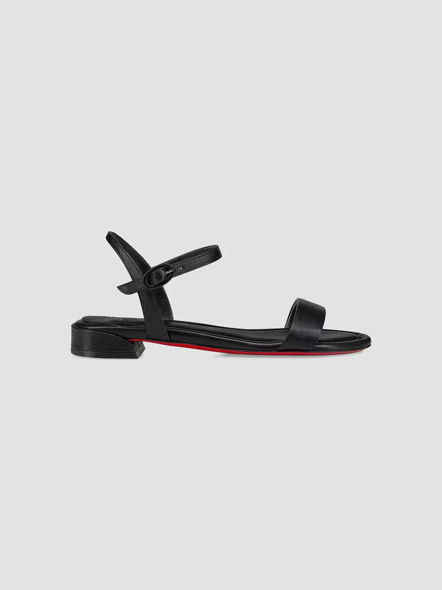 Sweet Jane Nappa Leather Flat Sandals by Christian Louboutin
