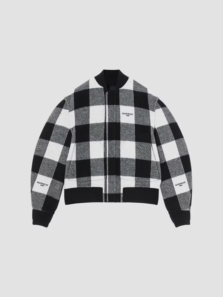 Reversible Bomber Jacket in Wool by GIVENCHY