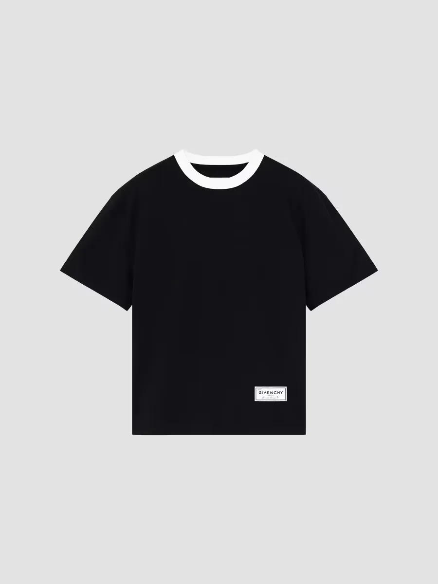 Couture Seam T-Shirt in Cotton by GIVENCHY