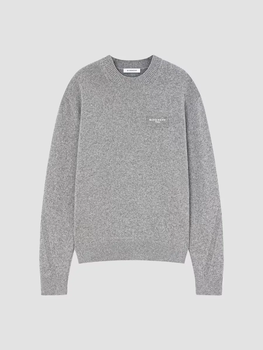 Couture Seam Sweater in Wool and Cashmere by GIVENCHY