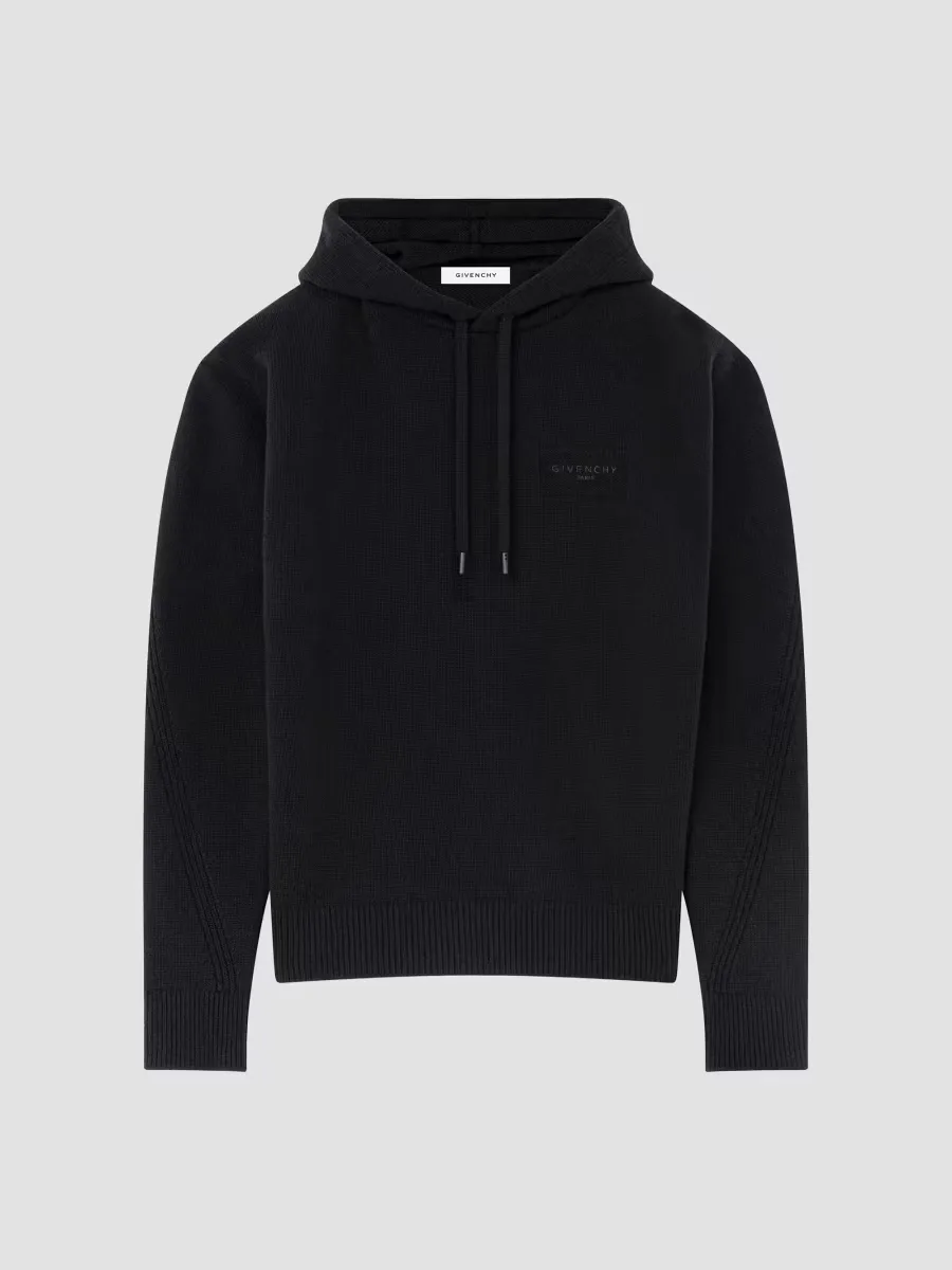 Couture Seam Hoodie in Wool and Cashmere by GIVENCHY