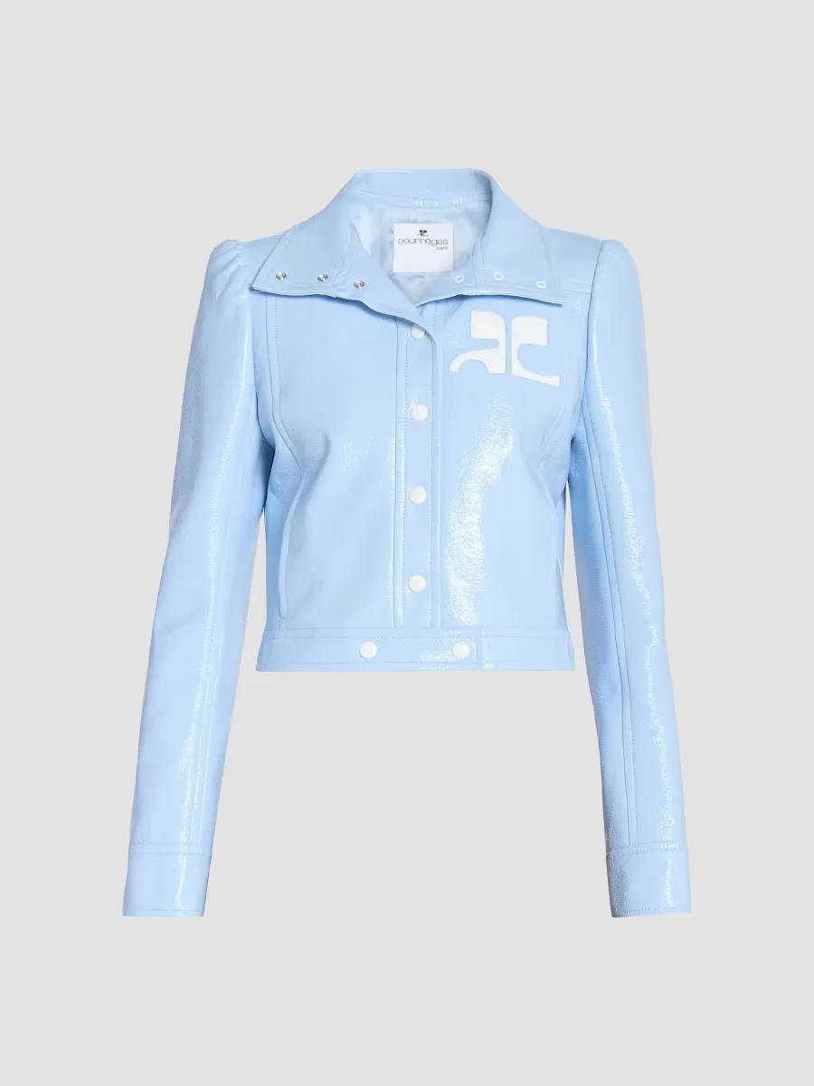 Reedition Vinyl Jacket by Courreges