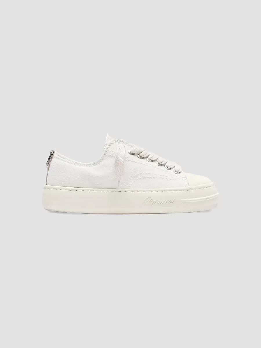 Canvas Platform Low-Top Sneakers