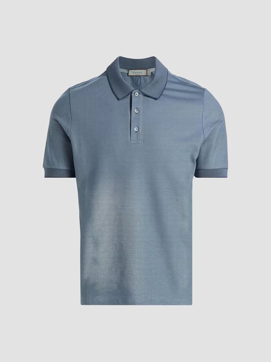 Cotton Pique Polo Shirt