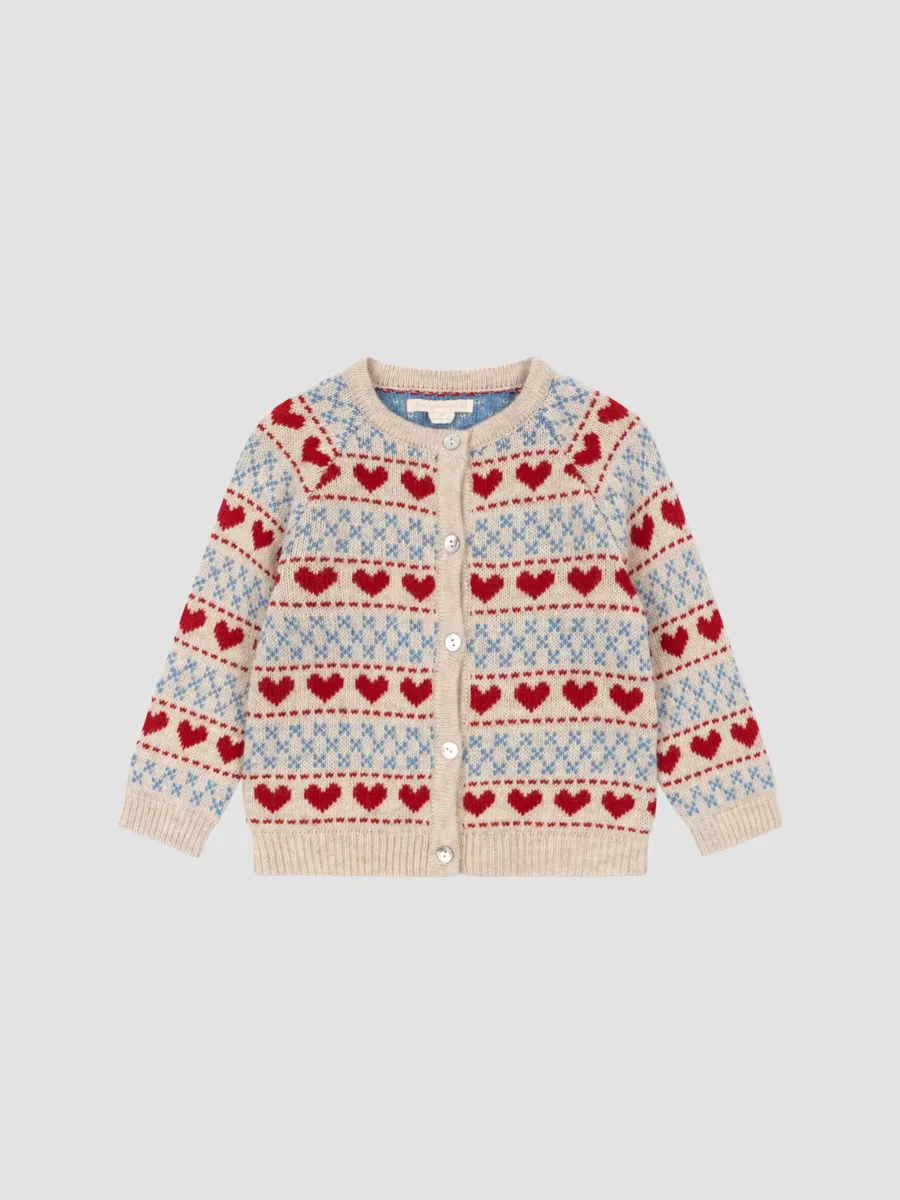 Belou Wool-Blend Cardigan by Konges Slojd