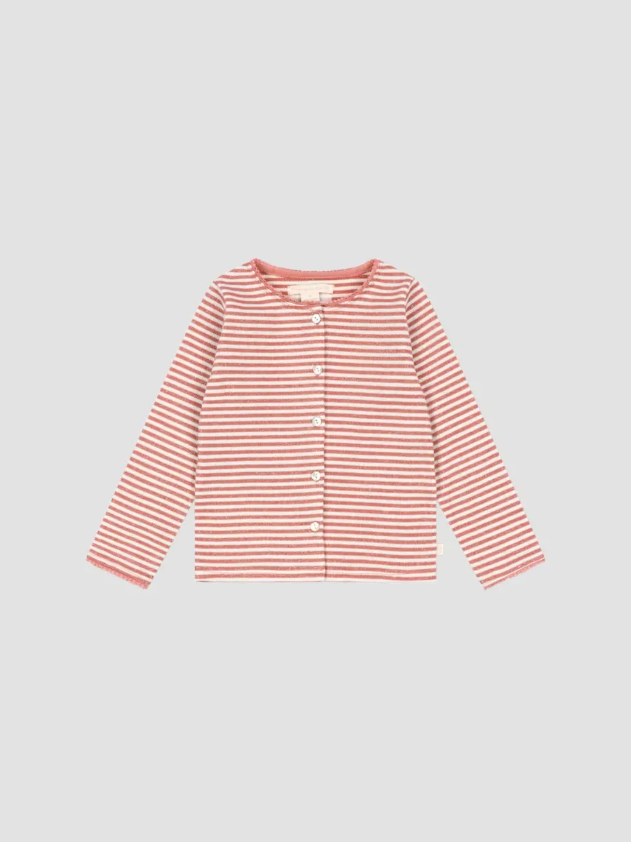 Roli Stripe Cardigan by Konges Slojd