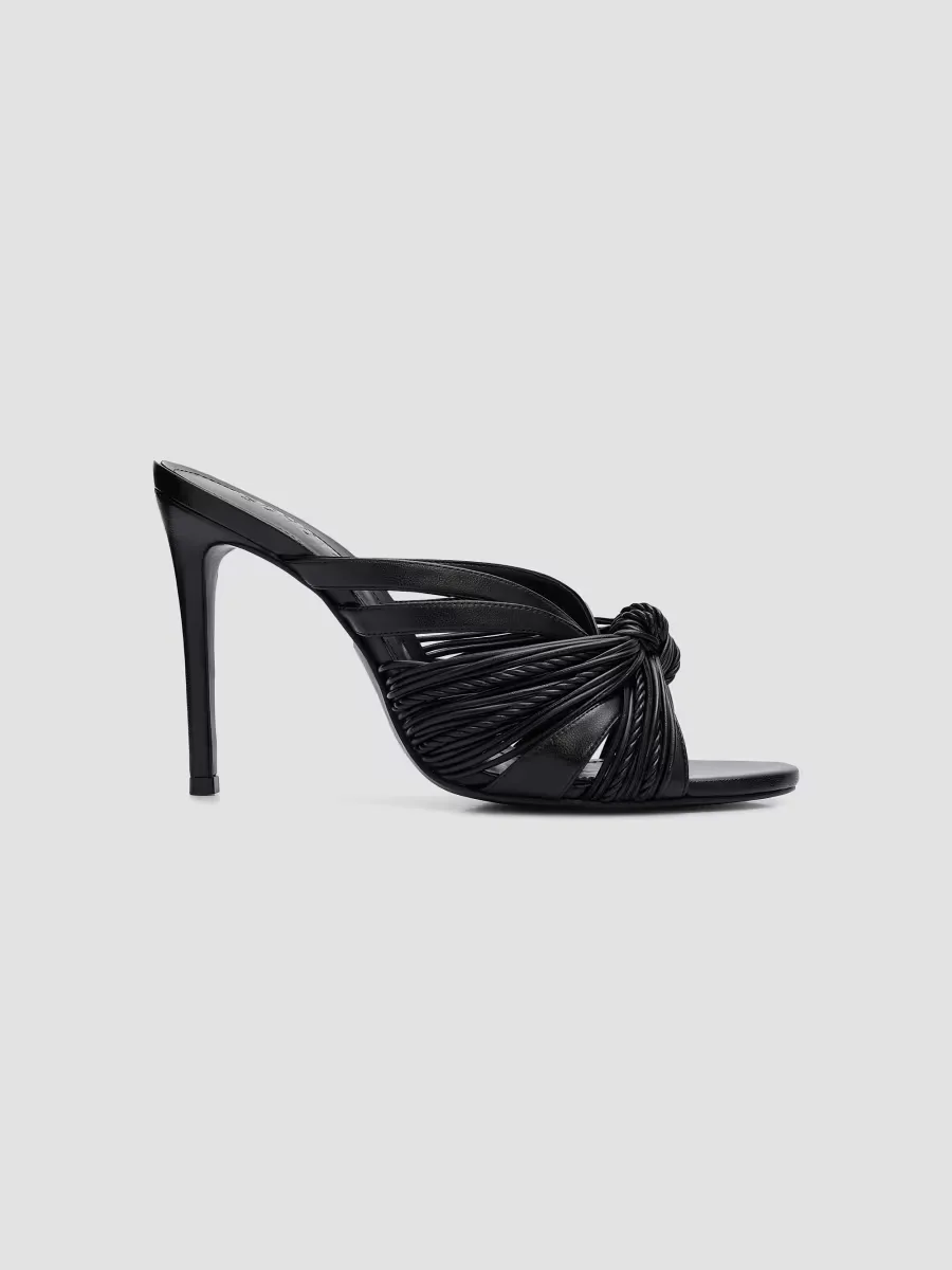 Gaya 100MM Knotted Leather Sandals