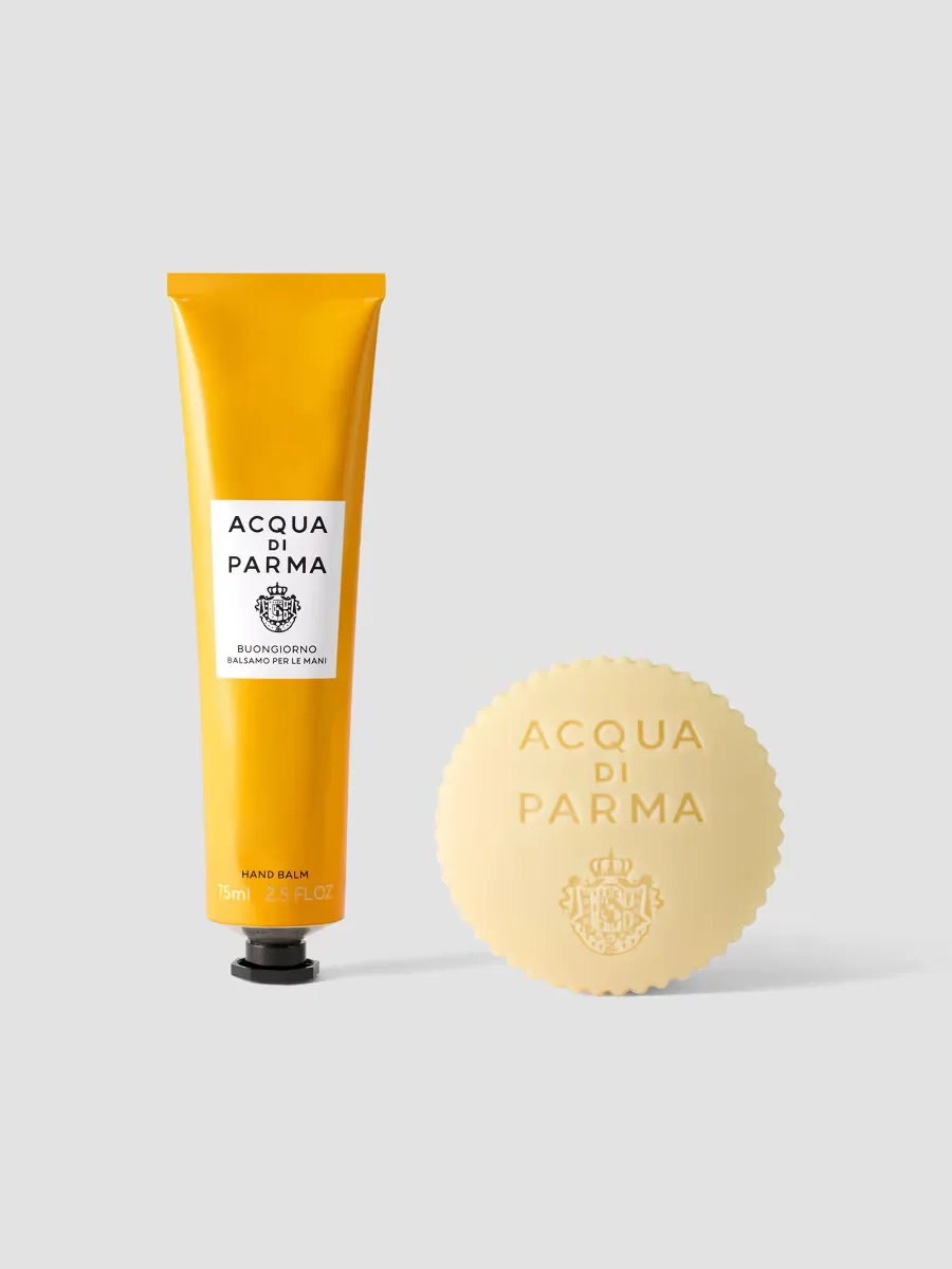 Holiday Buongiorno 2-Piece Hand Balm & Soap Gift Set by Acqua di Parma
