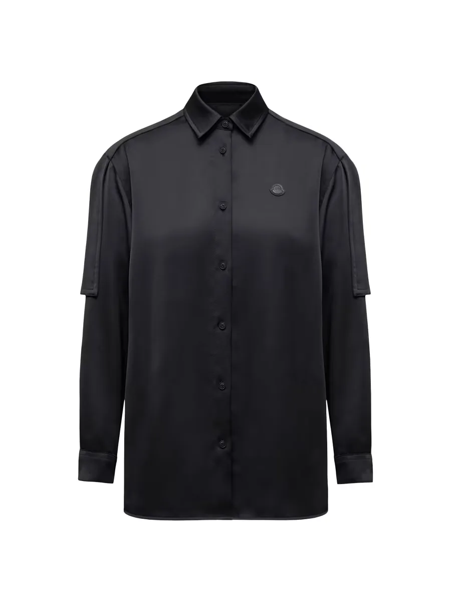 Moncler x EE72 by Edward Enninful Shirt in Satin by Moncler