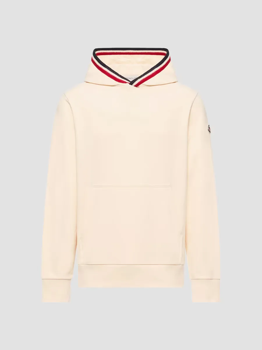 Hoodie in Cotton by Moncler