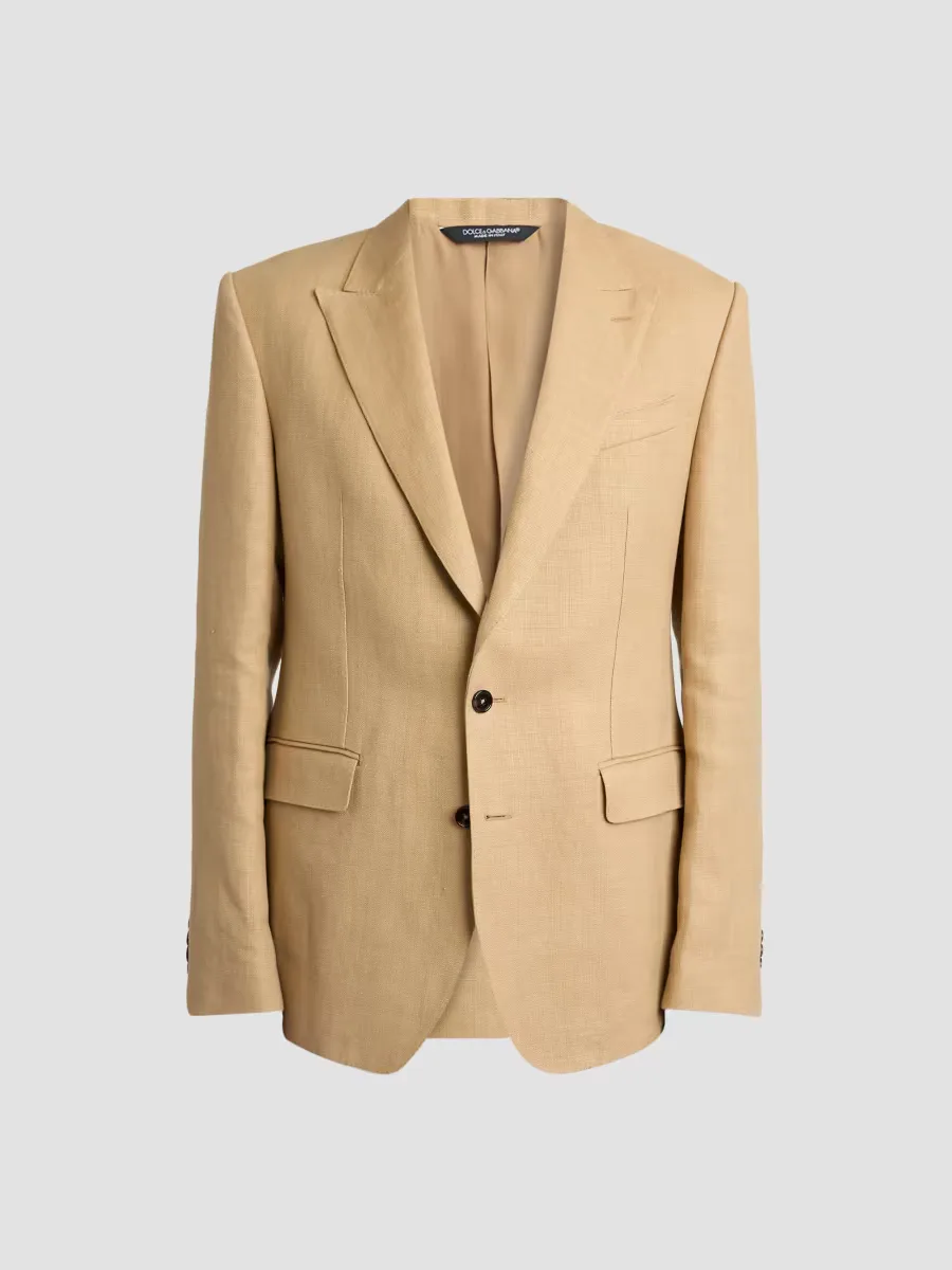 Solid Two-Button Jacket by Dolce & Gabbana