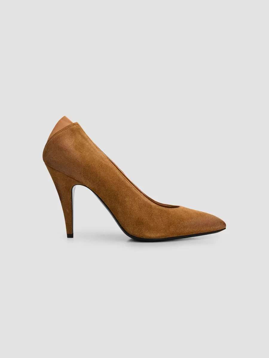Alma 95MM Suede Pumps