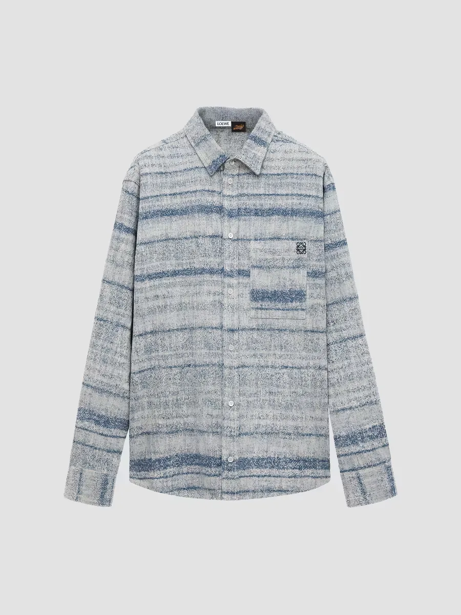 LOEWE x Paulas Ibiza Striped Long-Sleeve Shirt by LOEWE
