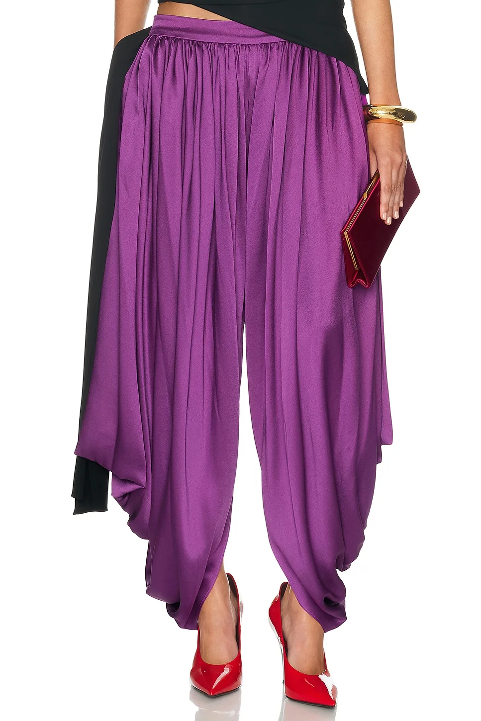 Satin Sultan Trouser by Burc Akyol