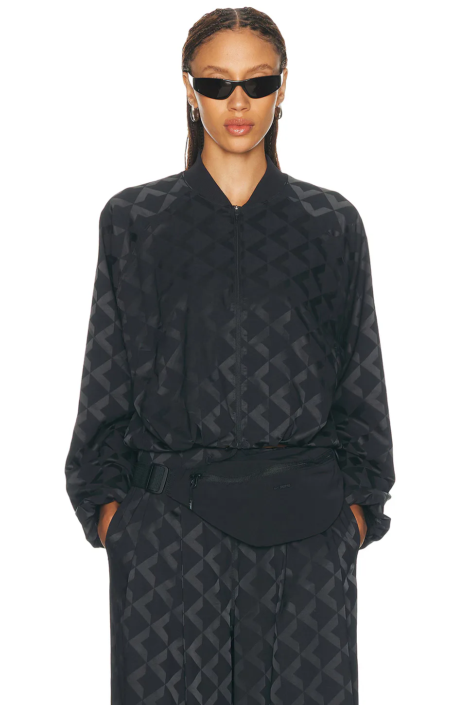 Monogram Satin Track Jacket by Lululemon