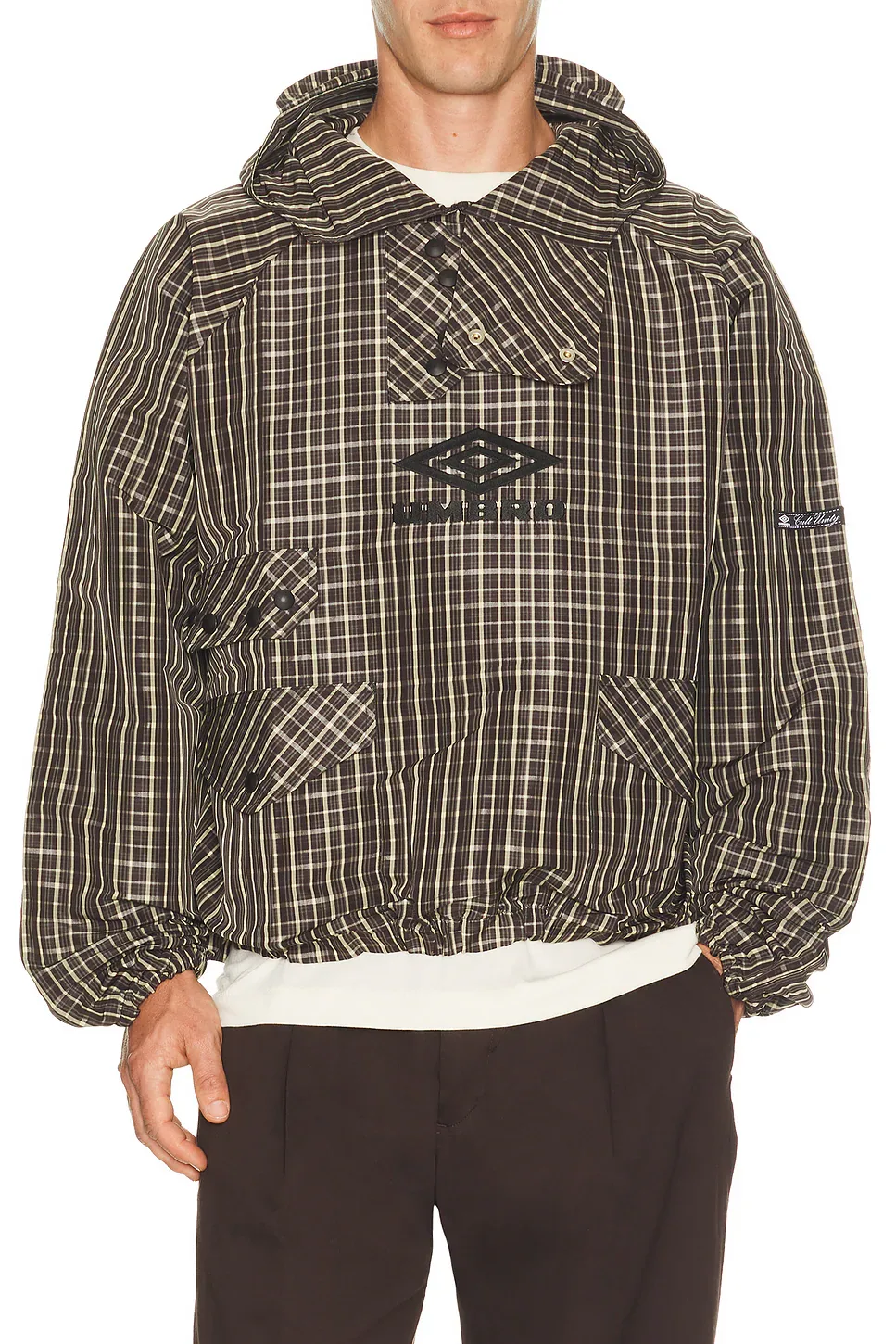 Check Smock Anorak by Umbro