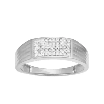 Lab Created 0.25CTTW Diamond Ring in RGOS by Mydiamondbox