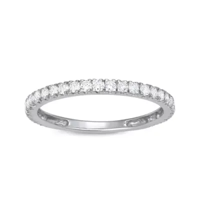 Lab Created 0.50CTTW Diamond Band in 10KW by Mydiamondbox