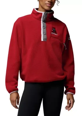 Helvetia Cropped 1/2 Snap Fleece Pullover by Columbia