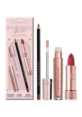 Sugar Kissed 3-Piece Lip Set by Anastasia Beverly Hills