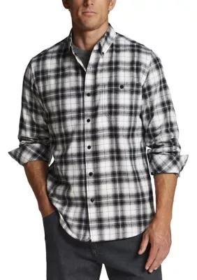 Brushed Holiday Flannel Shirt by Weatherproof Vintage