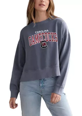 NCAA South Carolina Gamecocks Malibu Crew Neck Sweatshirt by Ug Apparel