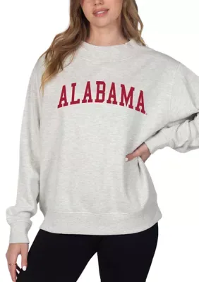 NCAA Alabama Crimson Tide Hampton Mock Neck Sweatshirt by Ug Apparel