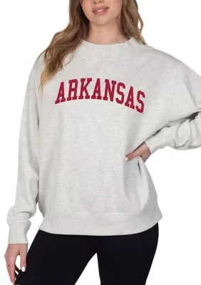 NCAA Arkansas Razorbacks Mock Neck Sweatshirt by Ug Apparel