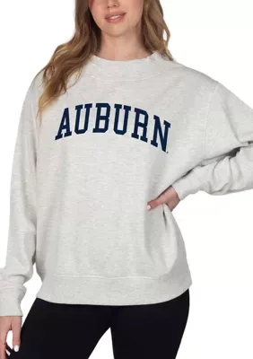 NCAA Auburn Tigers Mock Neck Sweatshirt by Ug Apparel