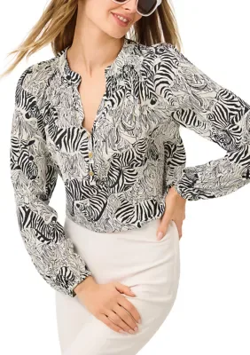 Elsa Silk Top by Lilly Pulitzer