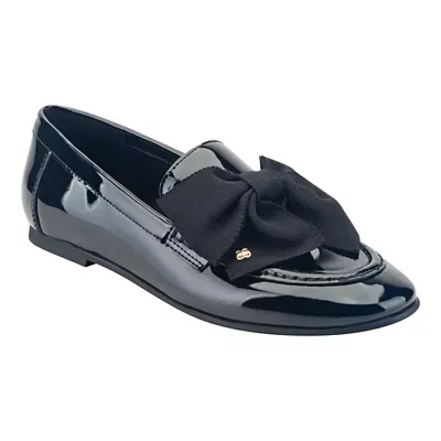 Dreem Bow Detail Slip on Dress Loafers by Bandolino
