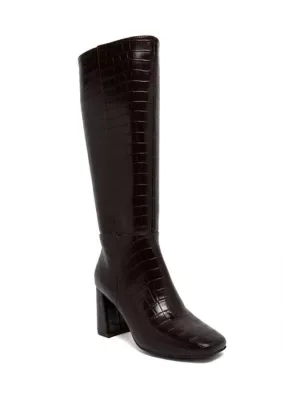 Elsa Croc Print Boots by Sugar