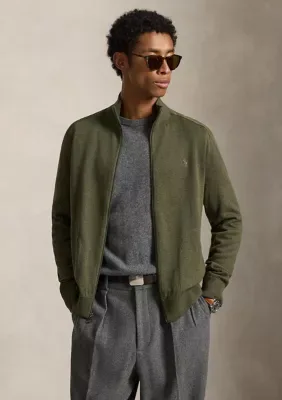Hybrid Mock Neck Cardigan by Polo Ralph Lauren