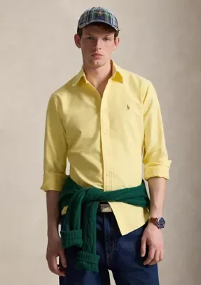 The Iconic Custom Fit Oxford Shirt by Polo Ralph Lauren