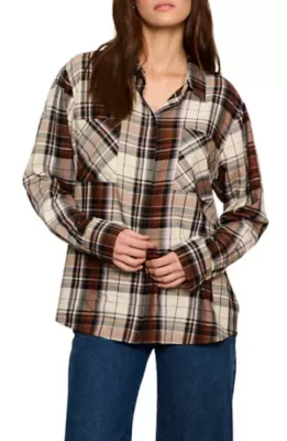 The City Plaid Shirt by Sanctuary