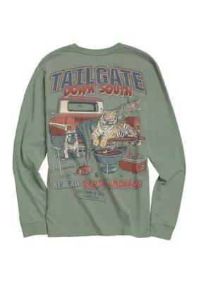 Tailgate Down South Graphic Long-Sleeve T-Shirt by Crown & Ivy
