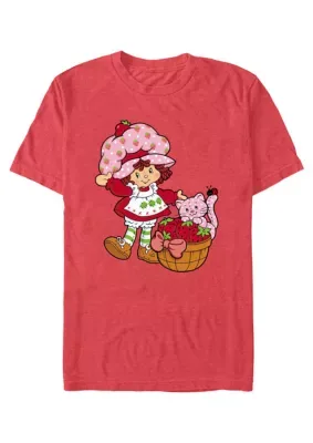 Strawberry Custard Basket Graphic T-Shirt by Strawberry Shortcake