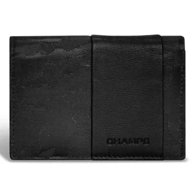 Camo Leather Cardholder by Champs
