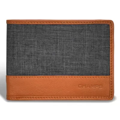 Denim Leather Bi-Fold Wallet by Champs