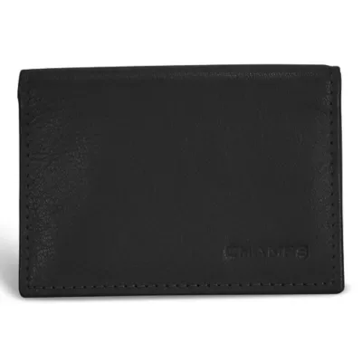 Onyx Leather Card Case by Champs
