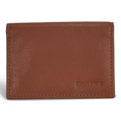 Onyx Leather Card Case