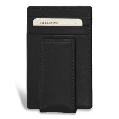 Onyx Leather Mag Card Case