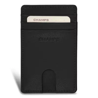 Onyx Leather Access Card Case