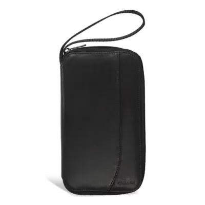 Onyx Leather Multi Passport Case by Champs