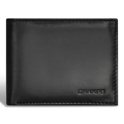 Classic Leather Bi-Fold Wallet by Champs