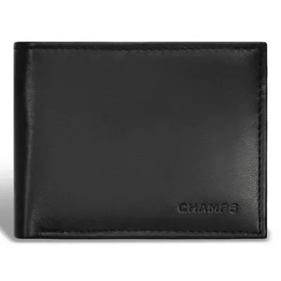 Classic Leather Center-Wing Wallet by Champs