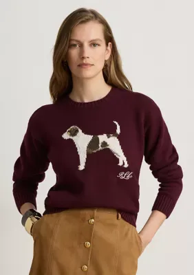 Lauren Ralph Lauren Intarsia-Knit Cotton Sweater by Ralph Lauren