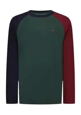 Color Block Raglan T-Shirt by Tommy Hilfiger
